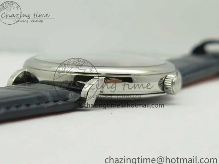 MIROTIME 0324 Portofino Automatic SS FKF 1:1 Best Edition Blue Dial on Blue Leather Strap A Cozy 7133